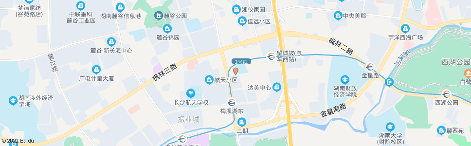 长沙圣得西(省消防训练总队)_公交站地图_长沙公交_妙搜公交查询2024