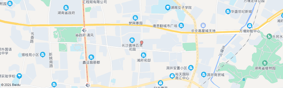 长沙高家冲_公交站地图_长沙公交_妙搜公交查询2024