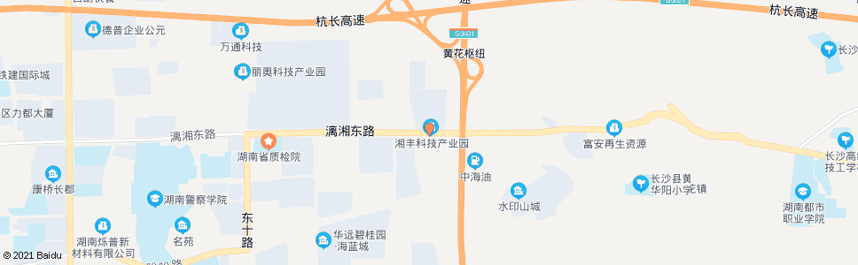 长沙湘丰装备_公交站地图_长沙公交_妙搜公交查询2024