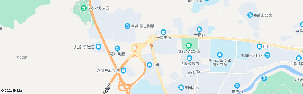 长沙草坡子_公交站地图_长沙公交_妙搜公交查询2024