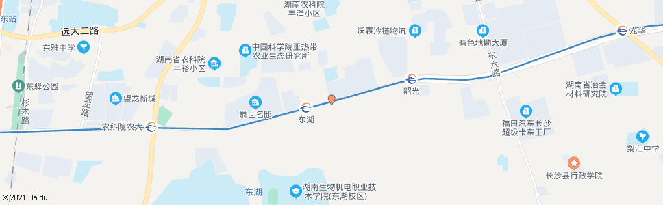长沙西湖村(公交首末站)_公交站地图_长沙公交_妙搜公交查询2024
