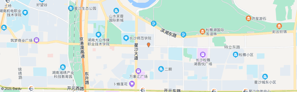 长沙茶业市场_公交站地图_长沙公交_妙搜公交查询2024