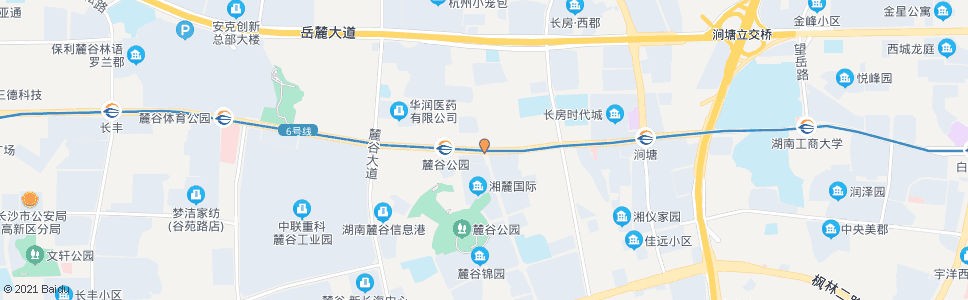 长沙桐梓坡路麓枫路口_公交站地图_长沙公交_妙搜公交查询2024