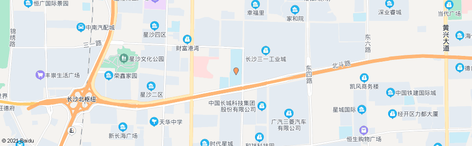 长沙维汉中学_公交站地图_长沙公交_妙搜公交查询2024