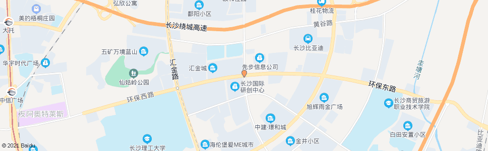 长沙金海中路_公交站地图_长沙公交_妙搜公交查询2024