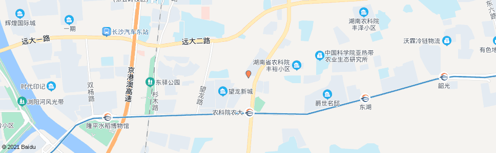 长沙大汉建材(望龙村)_公交站地图_长沙公交_妙搜公交查询2024