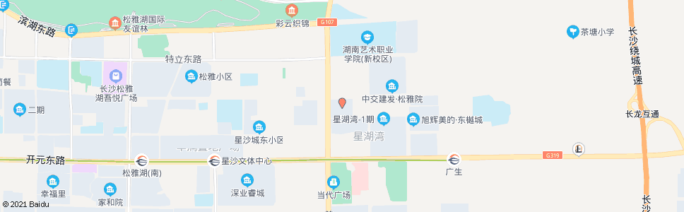 长沙县公安局(西)_公交站地图_长沙公交_妙搜公交查询2024