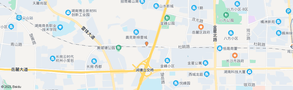 长沙窑塘村_公交站地图_长沙公交_妙搜公交查询2024