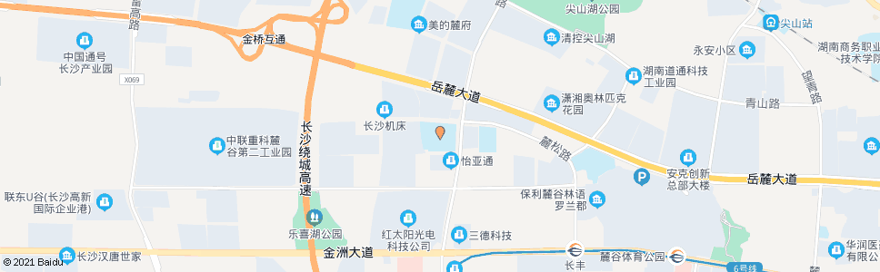 长沙高新技术工程学校_公交站地图_长沙公交_妙搜公交查询2024