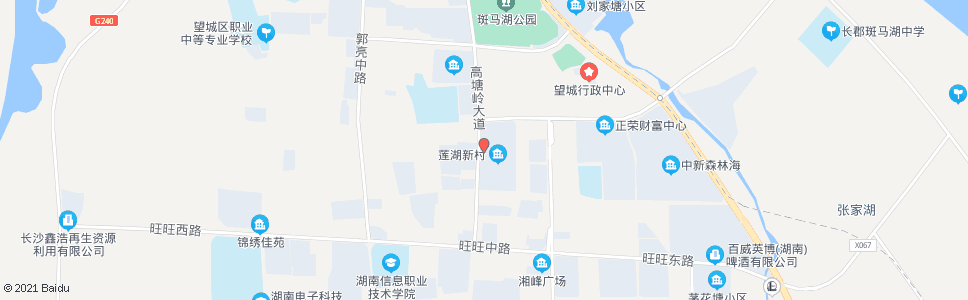 长沙莲湖重建地北_公交站地图_长沙公交_妙搜公交查询2024