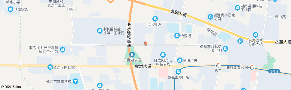 长沙林语路嘉运路口_公交站地图_长沙公交_妙搜公交查询2024