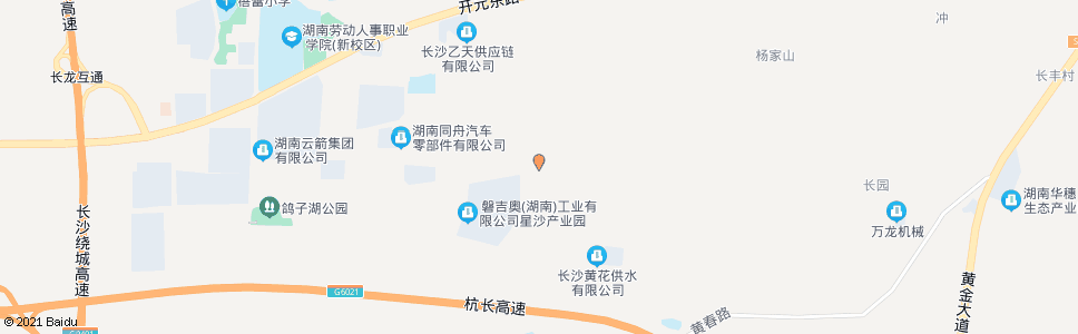 长沙山河工业城_公交站地图_长沙公交_妙搜公交查询2024