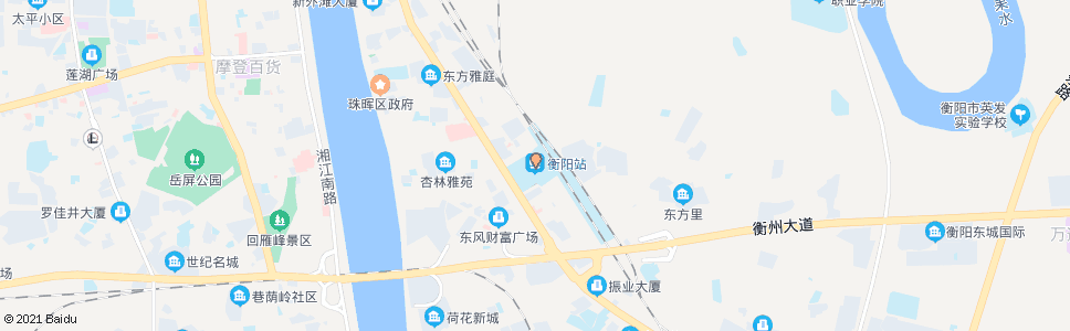 衡阳雷公塔_公交站地图_衡阳公交_妙搜公交查询2024