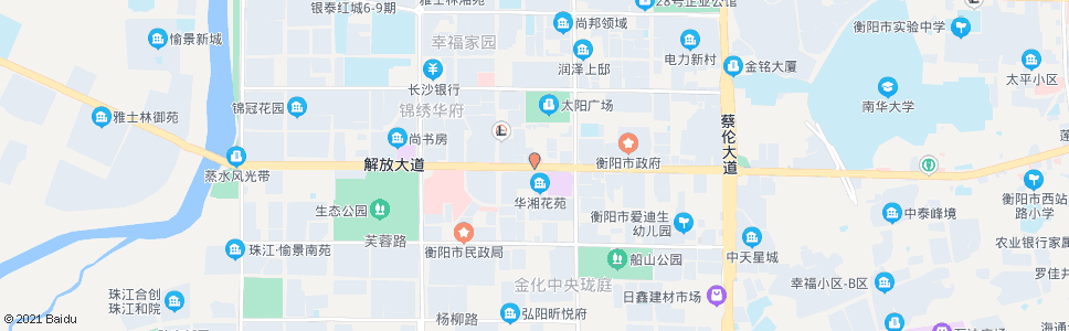 衡阳步步高广场(市交通局)_公交站地图_衡阳公交_妙搜公交查询2024