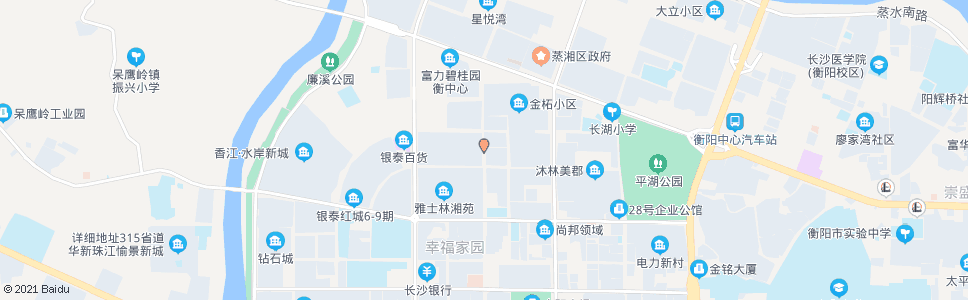 衡阳棕榈园_公交站地图_衡阳公交_妙搜公交查询2024
