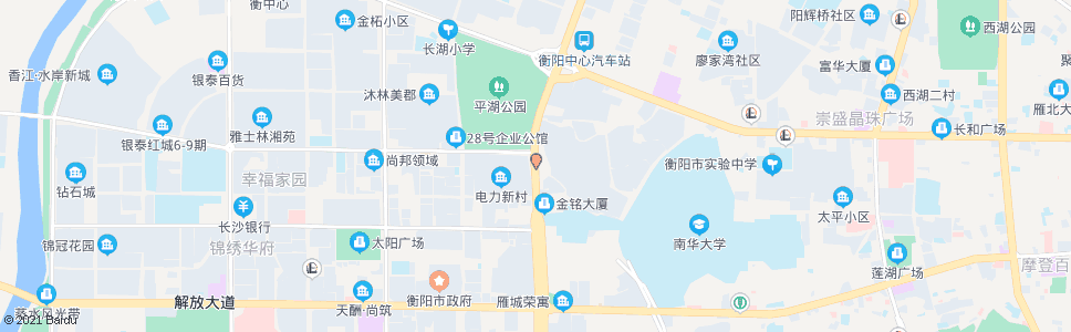 衡阳南华大学西大门_公交站地图_衡阳公交_妙搜公交查询2024