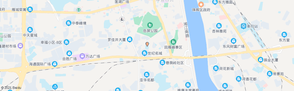 衡阳市十六中学_公交站地图_衡阳公交_妙搜公交查询2024