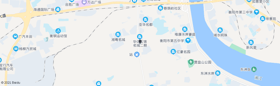 衡阳蒸湘南路小学_公交站地图_衡阳公交_妙搜公交查询2024