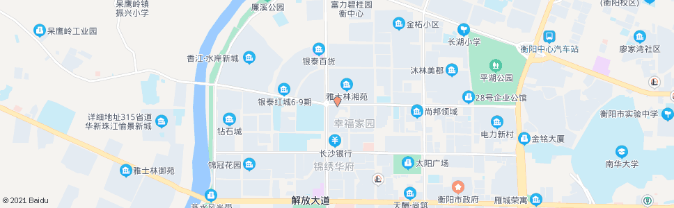 衡阳高兴综合市场_公交站地图_衡阳公交_妙搜公交查询2024