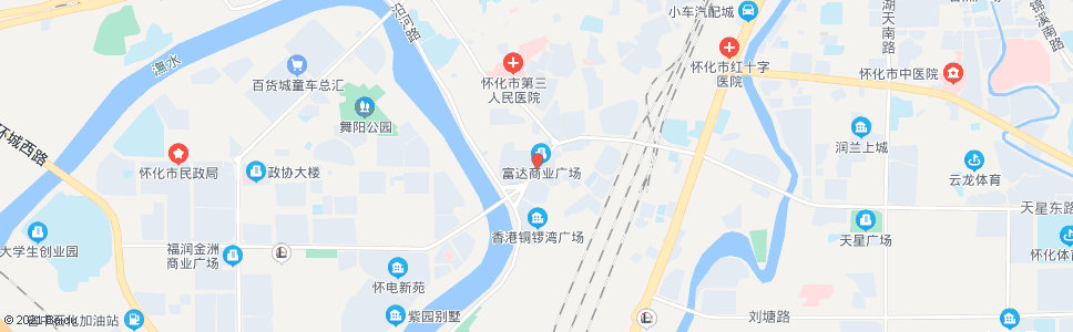 怀化雍景豪庭(乌江片片鱼)_公交站地图_怀化公交_妙搜公交查询2024