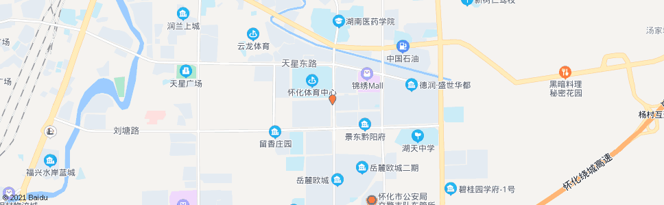 怀化长泥坡新村_公交站地图_怀化公交_妙搜公交查询2024