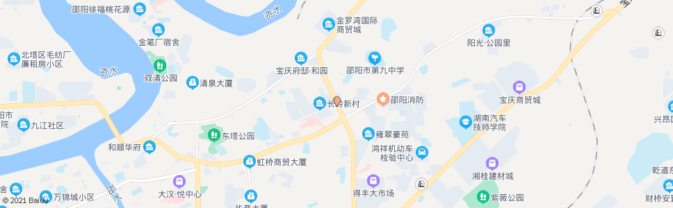 邵阳长岭新村_公交站地图_邵阳公交_妙搜公交查询2024