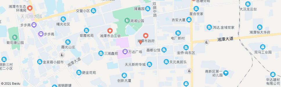 湘潭清水加油站_公交站地图_湘潭公交_妙搜公交查询2024