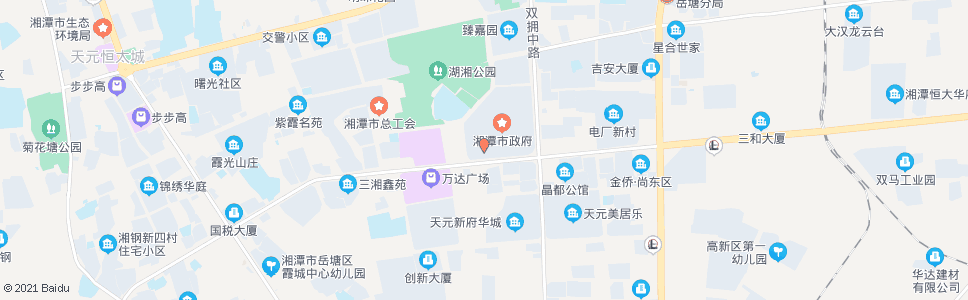 湘潭商贸建材市场_公交站地图_湘潭公交_妙搜公交查询2025