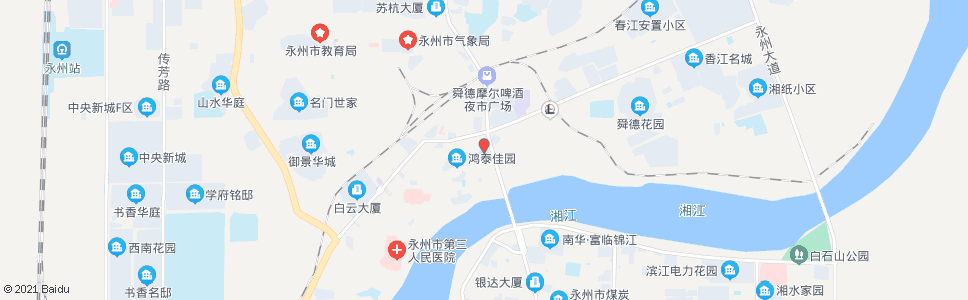 永州冷区菱角山小学_公交站地图_永州公交_妙搜公交查询2024