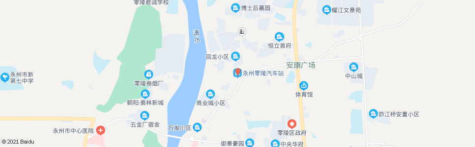 永州零陵汽车站_公交站地图_永州公交_妙搜公交查询2024