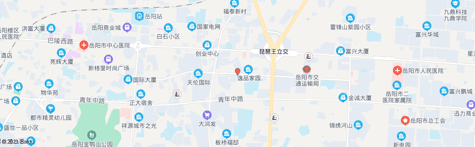 岳阳新路口小区_公交站地图_岳阳公交_妙搜公交查询2024