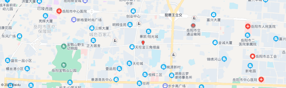 岳阳四化建家属区_公交站地图_岳阳公交_妙搜公交查询2024