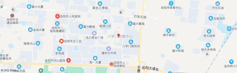 岳阳方天大酒店_公交站地图_岳阳公交_妙搜公交查询2024