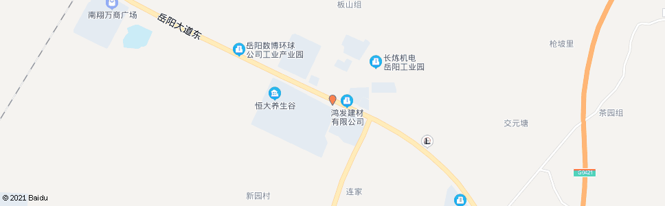 岳阳李家_公交站地图_岳阳公交_妙搜公交查询2024