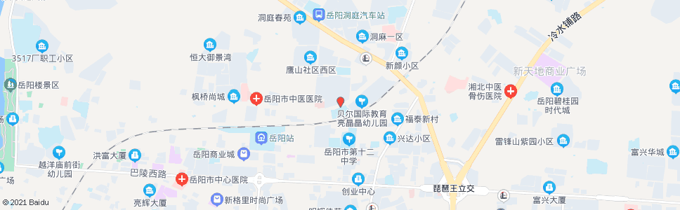 岳阳岳城小学_公交站地图_岳阳公交_妙搜公交查询2024