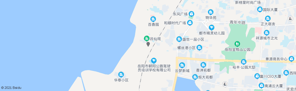 岳阳三角线_公交站地图_岳阳公交_妙搜公交查询2024