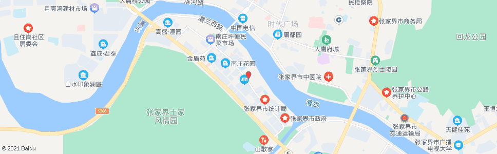 张家界市电力局_公交站地图_张家界公交_妙搜公交查询2024