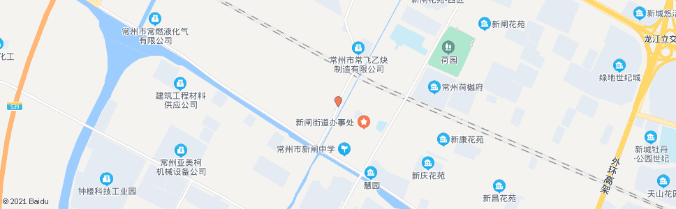 常州新冶路新昌路_公交站地图_常州公交_妙搜公交查询2025