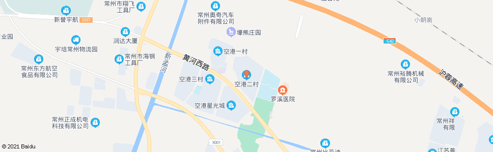 常州空港二村_公交站地图_常州公交_妙搜公交查询2025