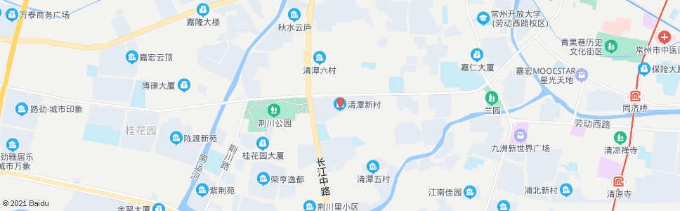 常州清潭新村_公交站地图_常州公交_妙搜公交查询2025