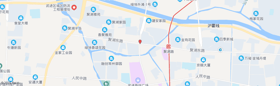 常州聚湖路兰陵路_公交站地图_常州公交_妙搜公交查询2025