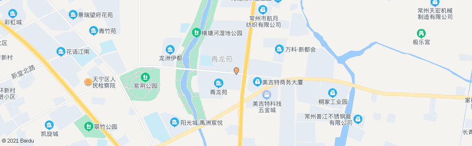 常州青洋路竹林路_公交站地图_常州公交_妙搜公交查询2025