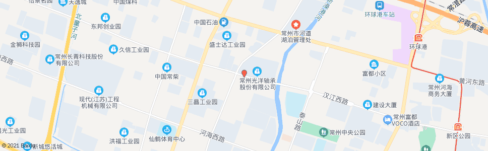 常州汉江路华山路_公交站地图_常州公交_妙搜公交查询2025