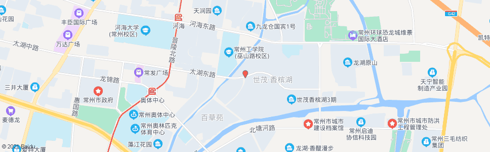 常州龙锦路晋陵路(东)_公交站地图_常州公交_妙搜公交查询2025