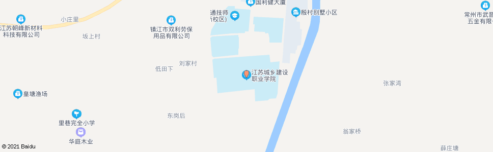 常州江苏城乡建设职业学院_公交站地图_常州公交_妙搜公交查询2025