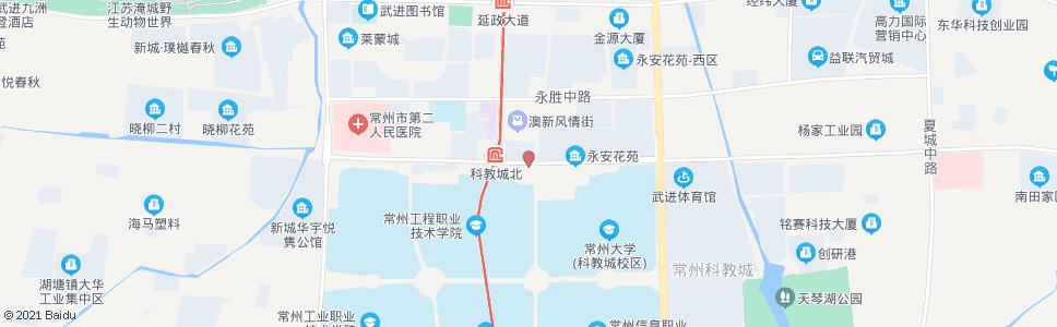 常州滆湖路花园街_公交站地图_常州公交_妙搜公交查询2025