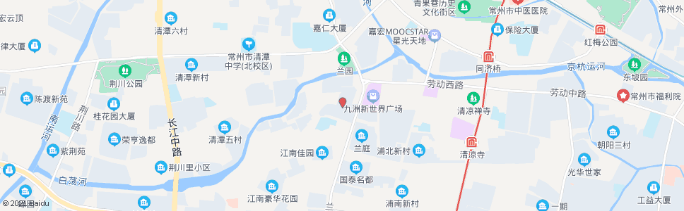 常州工人新村_公交站地图_常州公交_妙搜公交查询2025