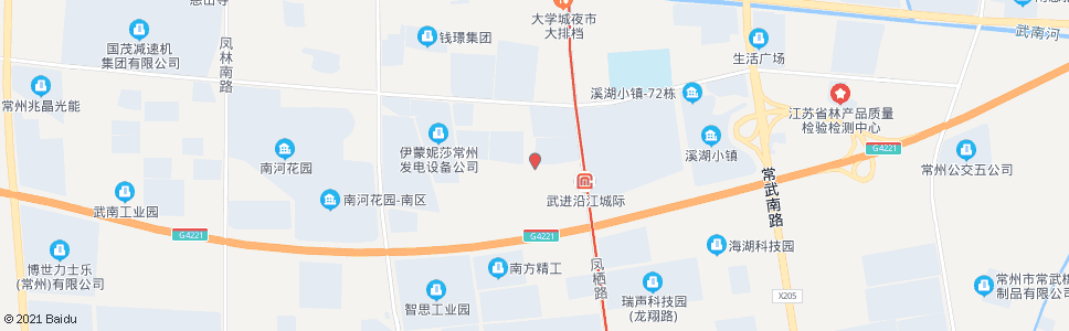 常州凤栖路龙跃路_公交站地图_常州公交_妙搜公交查询2025