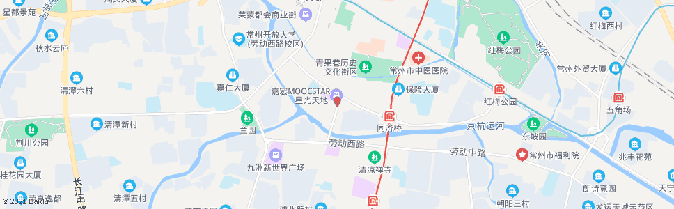 常州嘉宏金鹰海洋馆(晋陵路吊桥路)_公交站地图_常州公交_妙搜公交查询2025