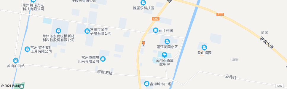 常州西夏墅南站(镇中路翠屏湖路北)_公交站地图_常州公交_妙搜公交查询2025